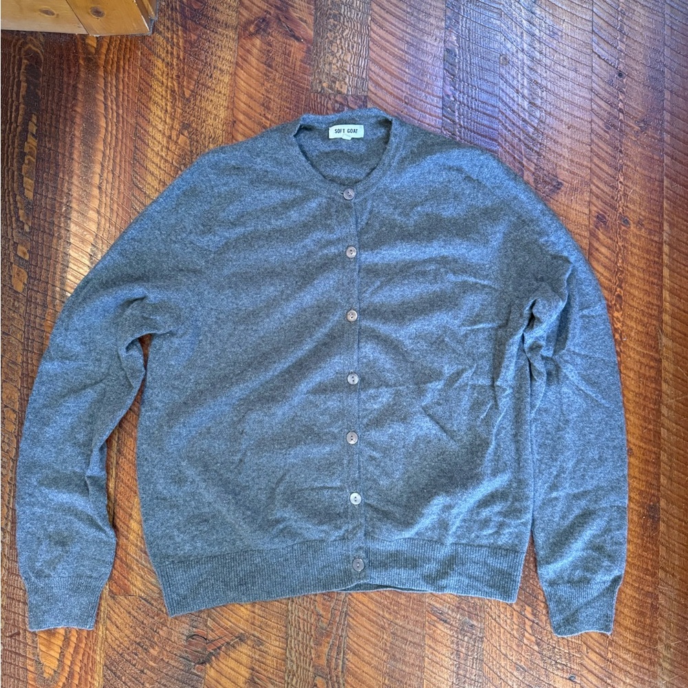 Soft Goat 100% Cashmere Cardigan